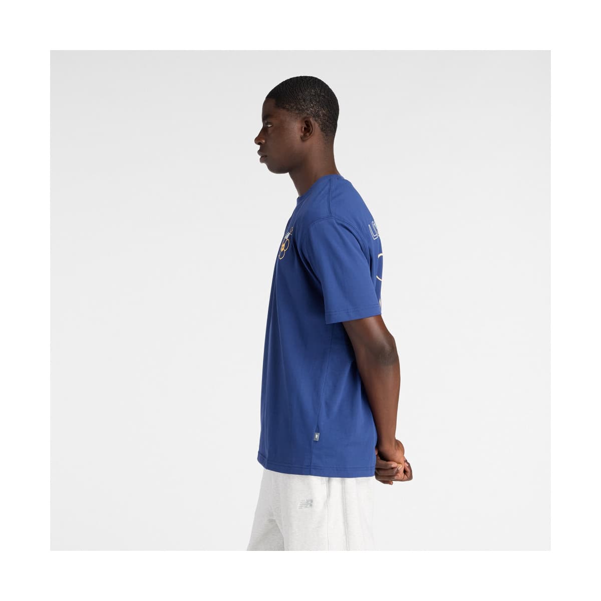 Men's T-Shirts New Balance Blue
