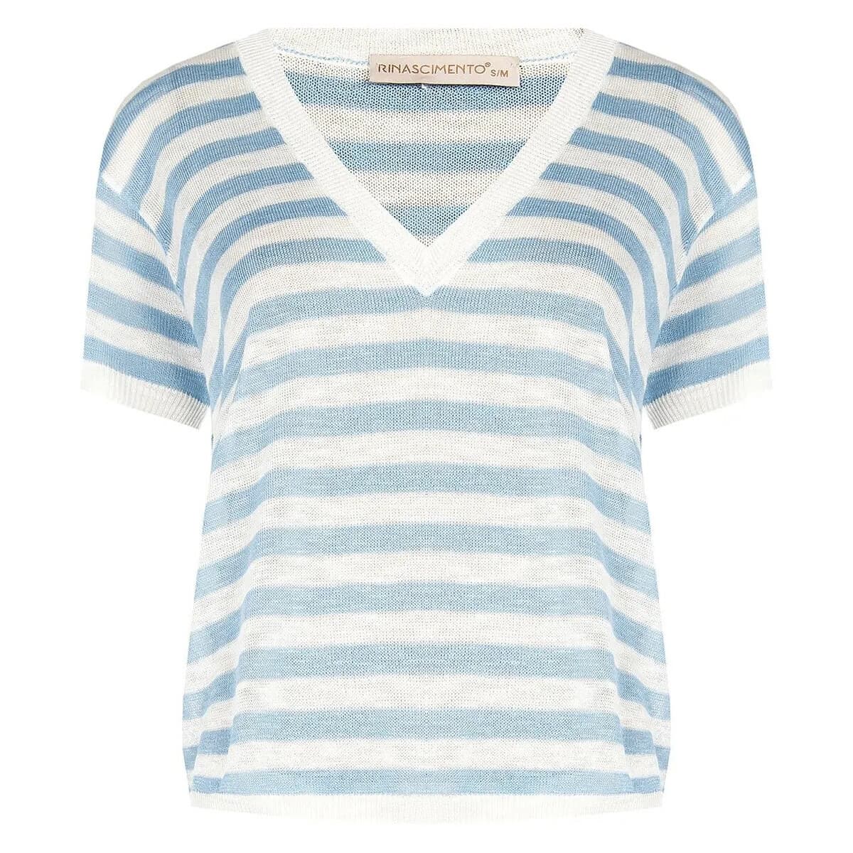 Women's T-Shirts Rinascimento Blue