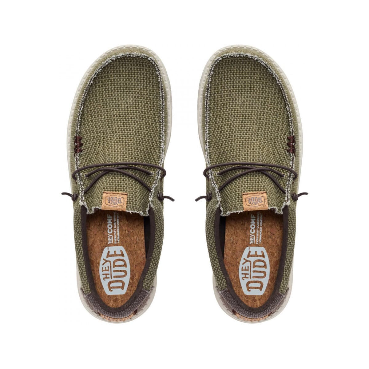 Men's Loafers HEYDUDE Green