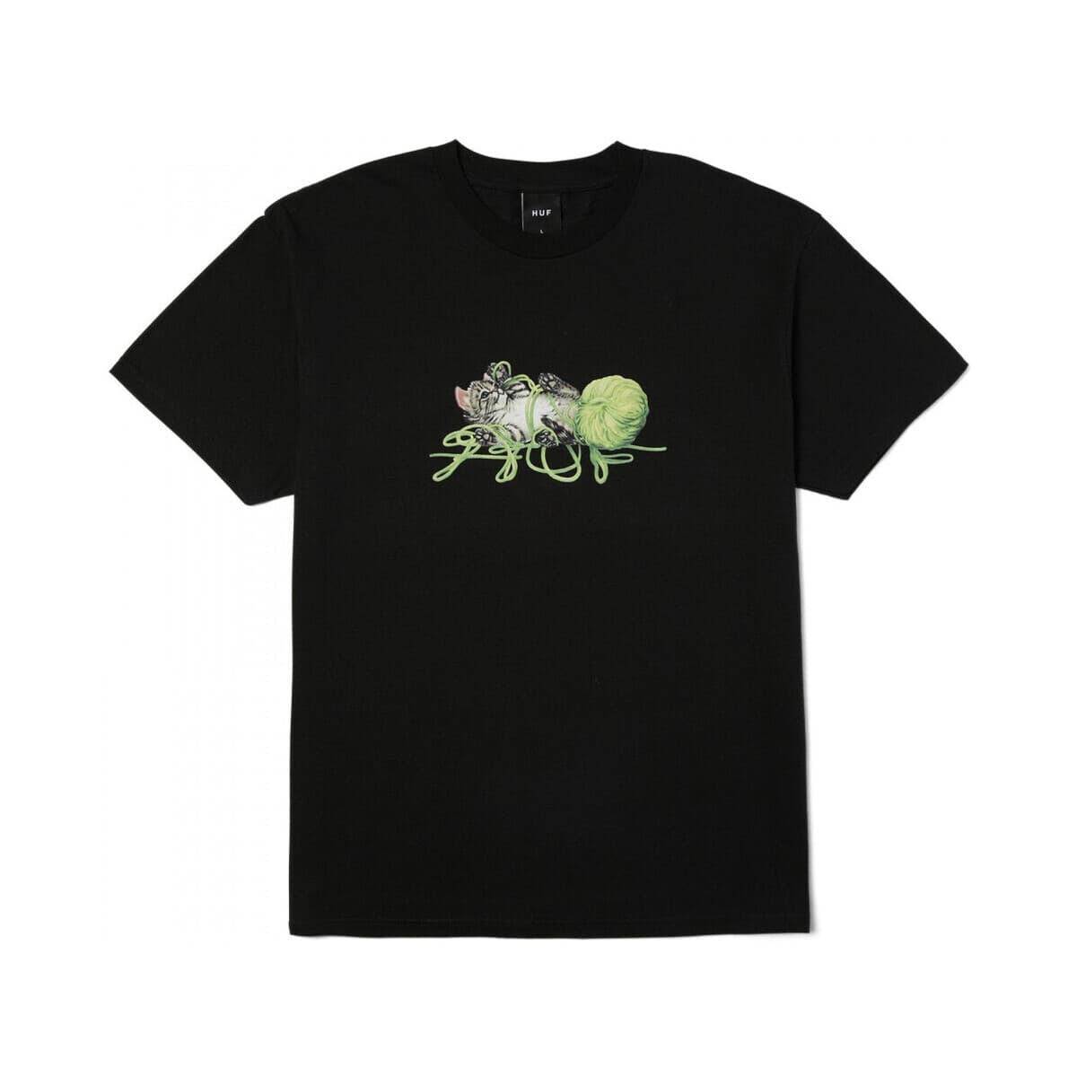 Men's T-Shirts Huf Black