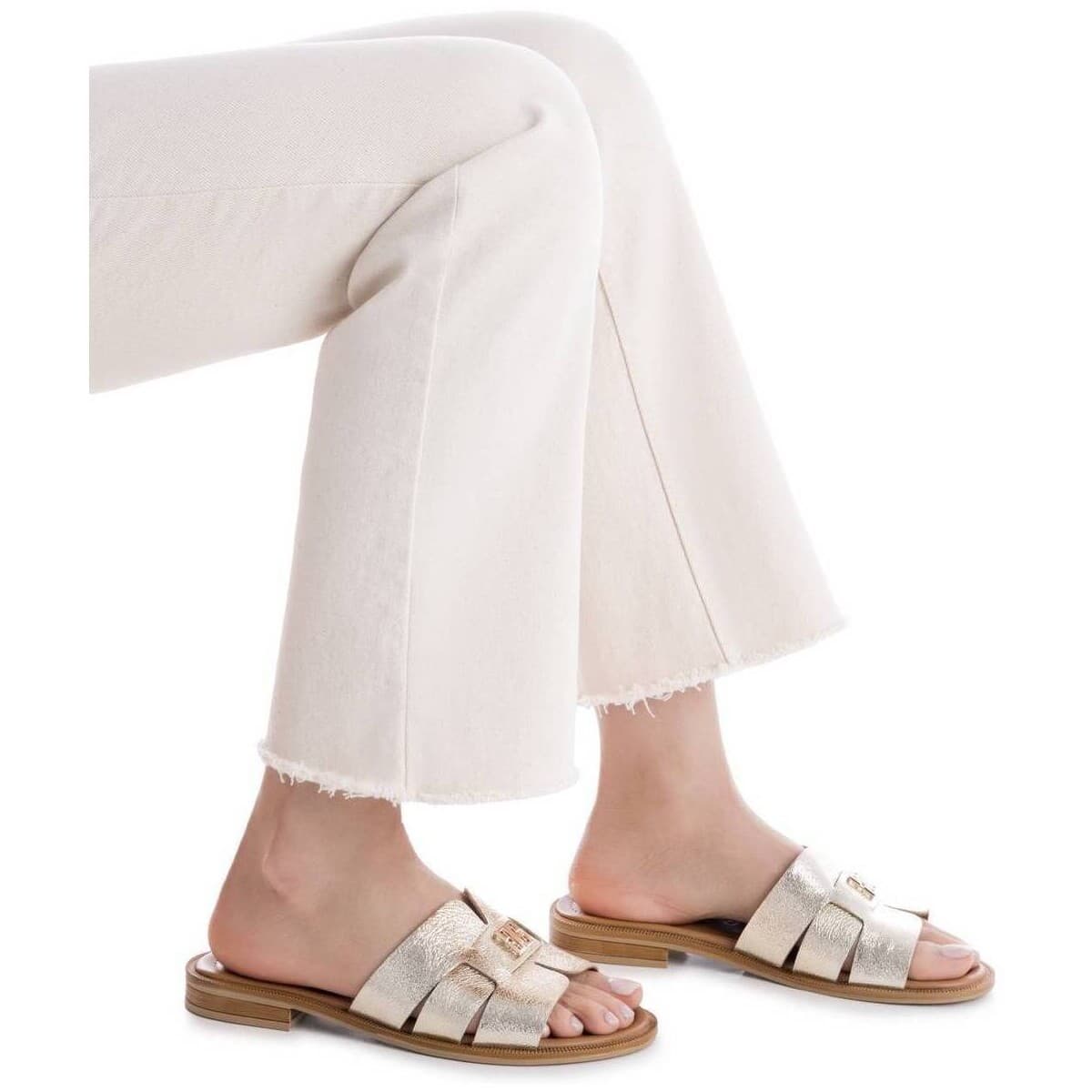 Women's Mules Carmela Gold