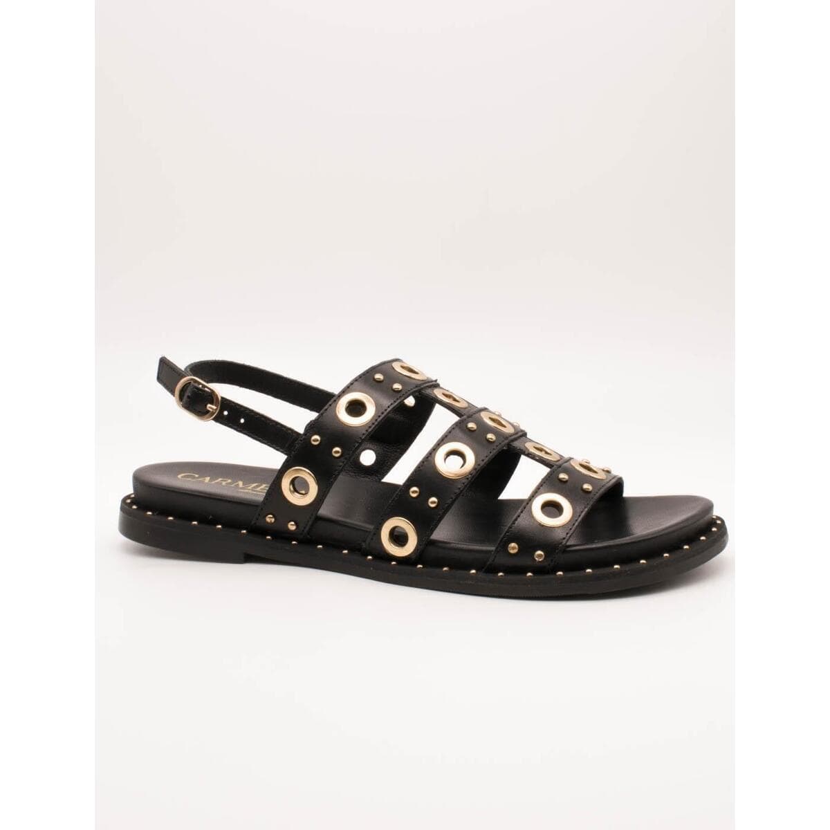 Σανδάλια χωρίς τακούνι Carmela 163208-03 Piel Negro