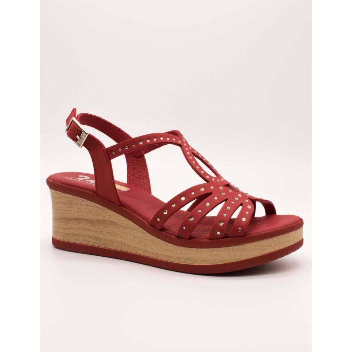 Women's Platforms 24 Hrs Red