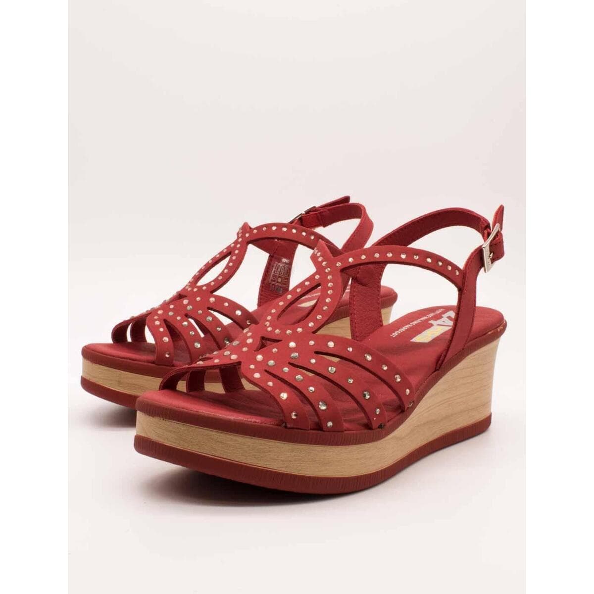 Women's Platforms 24 Hrs Red