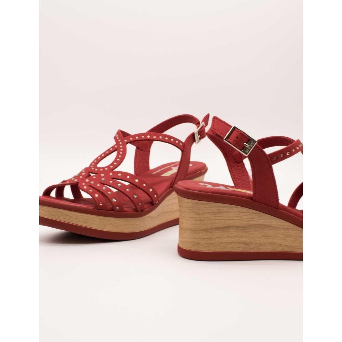 Women's Platforms 24 Hrs Red