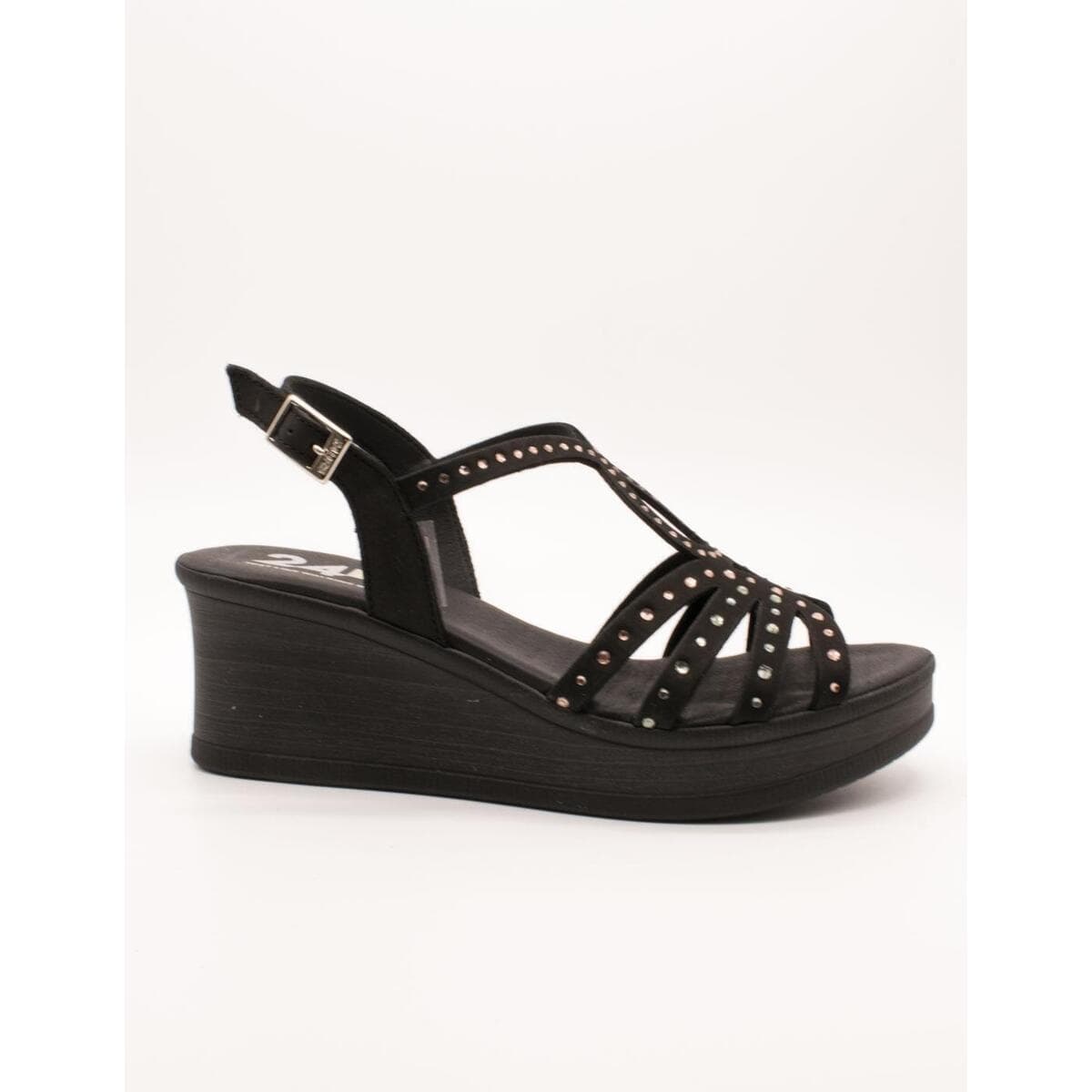 Women's Platforms 24 Hrs Black
