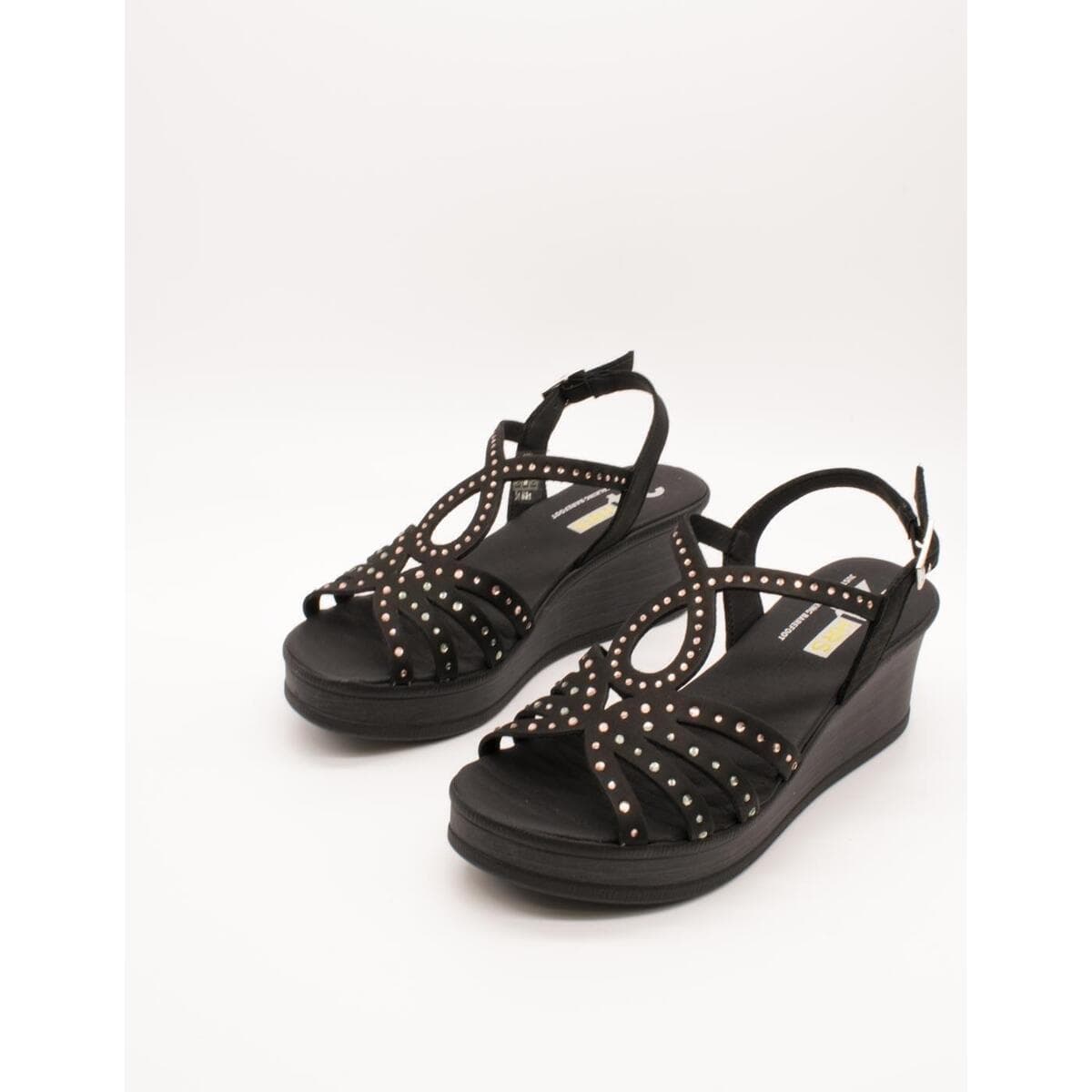 Women's Platforms 24 Hrs Black