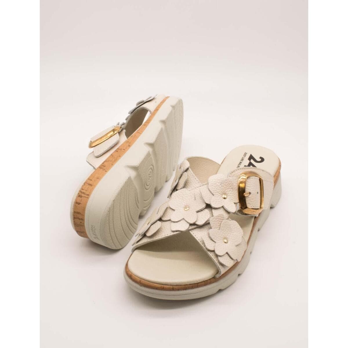 Women's Platforms 24 Hrs White