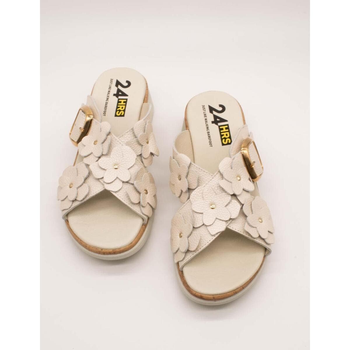 Women's Platforms 24 Hrs White