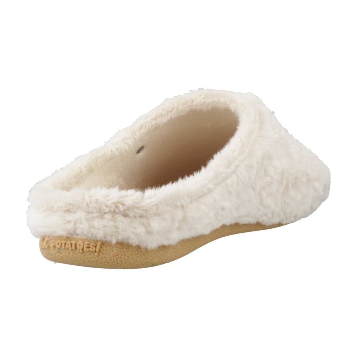 Women's House Slippers Hot Potatoes Beige