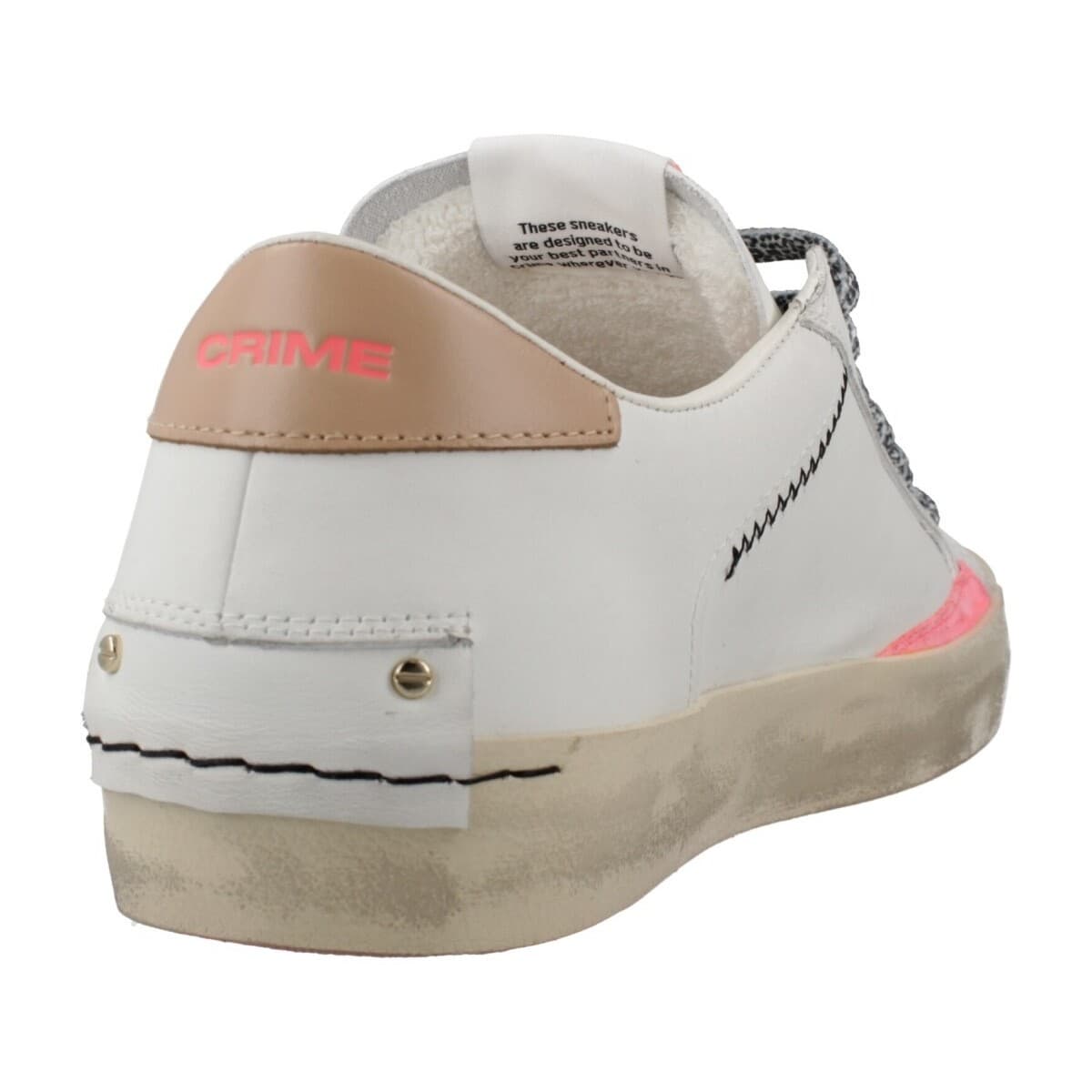 Women's Sneakers Crime London White