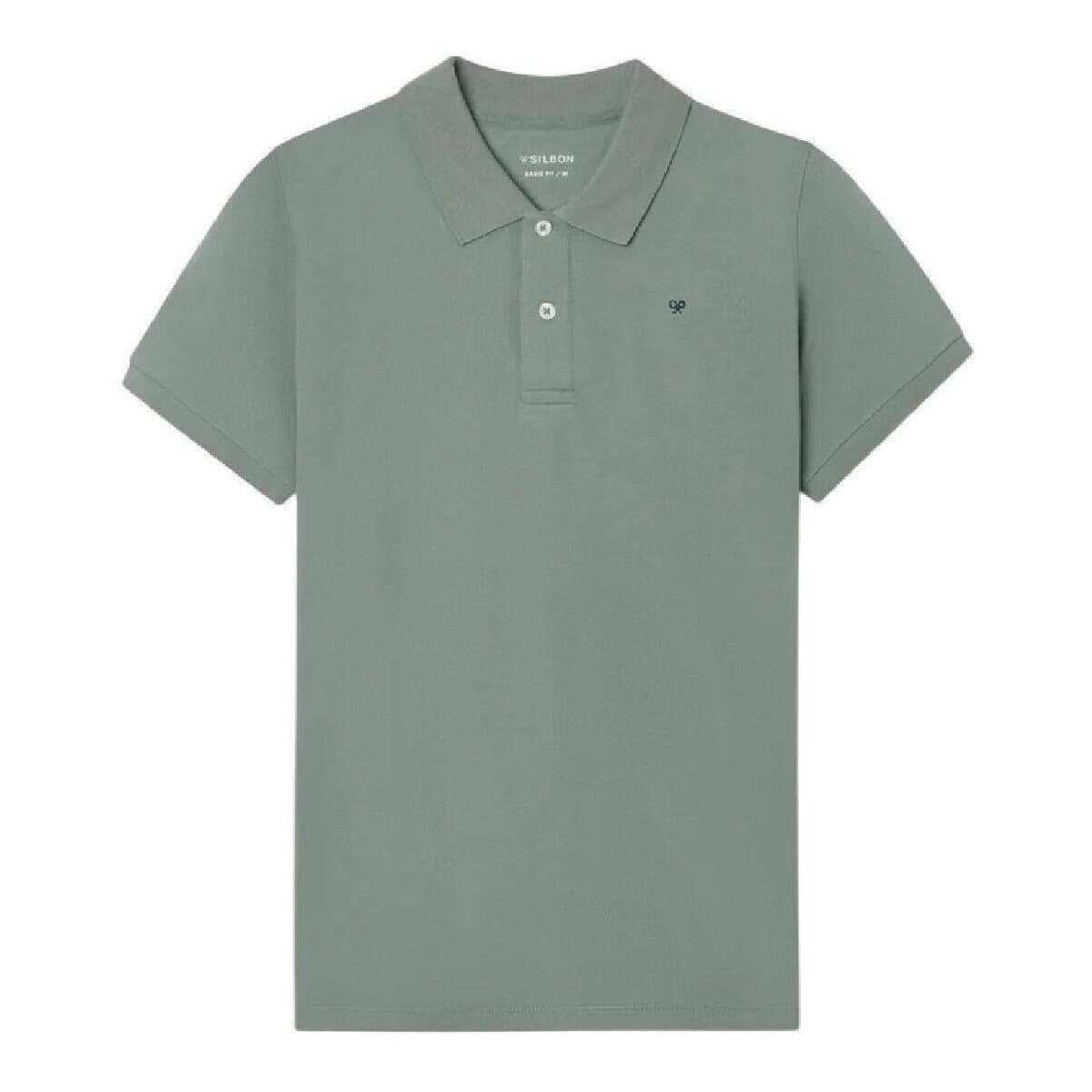 Men's Polo Shirts Silbon Green