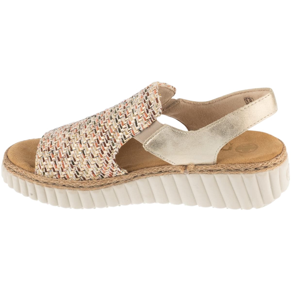 Women's Sports Sandals Rieker Beige