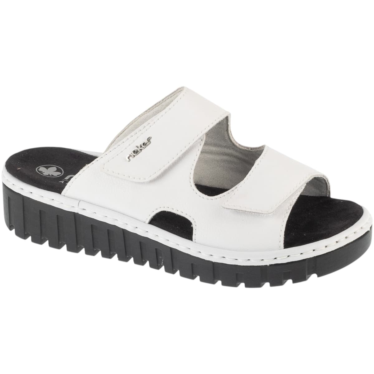 Women's Mules Rieker White