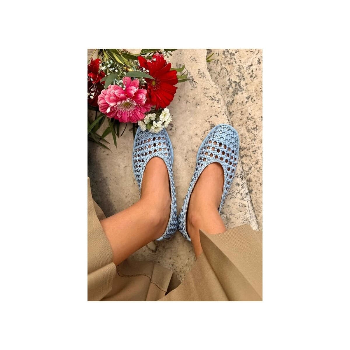 Women's Ballet Flats Gioseppo Blue