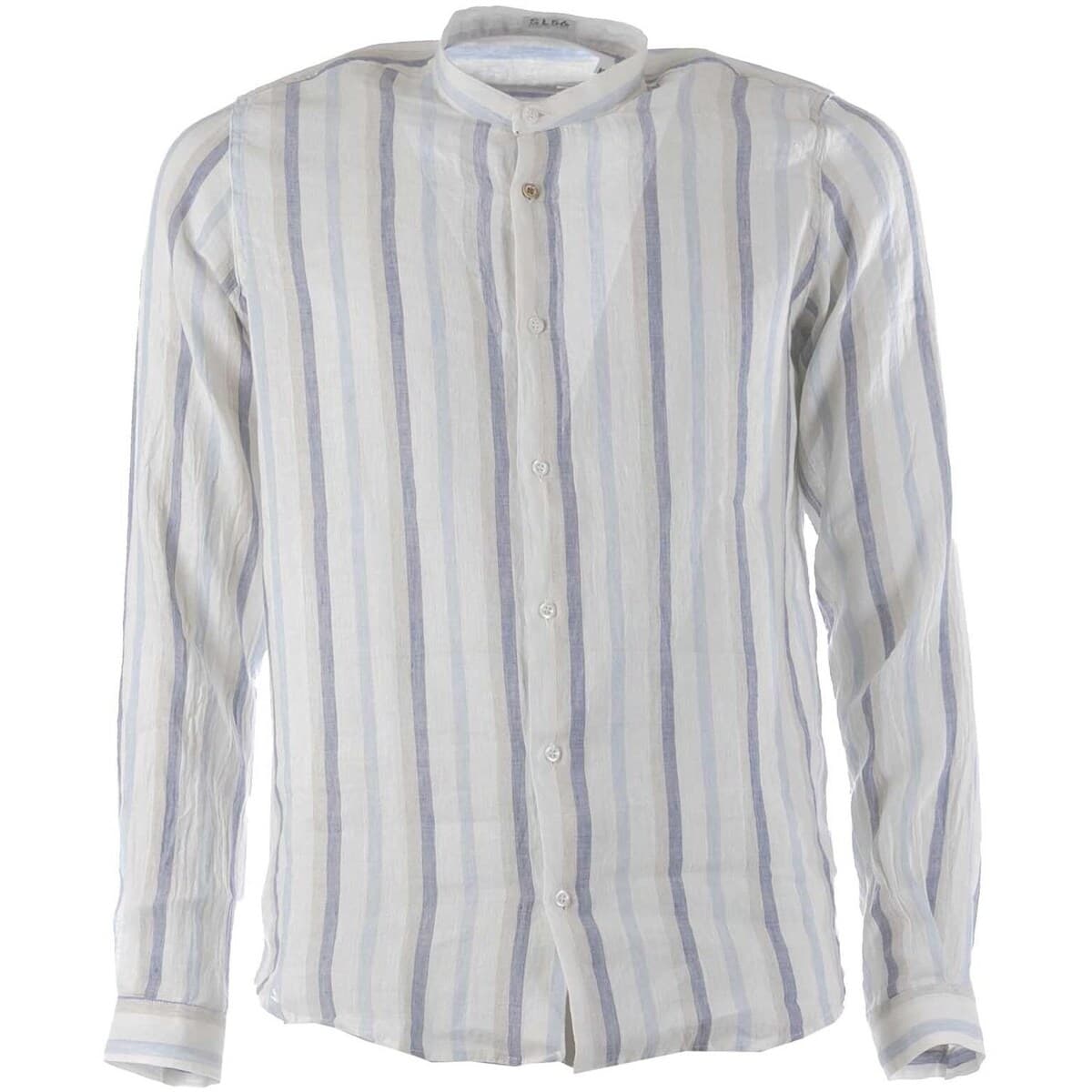 Πουκάμισο με μακριά μανίκια Sl56 Berenice Collo Coreana Lino