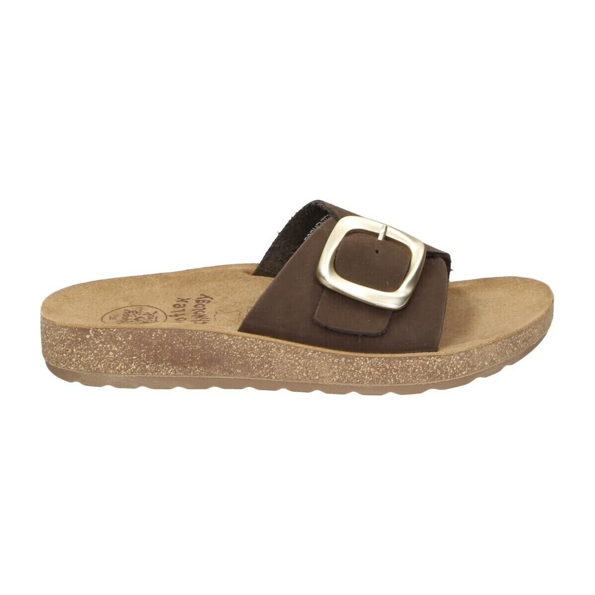 Women's Mules The Happy Monk Brown
