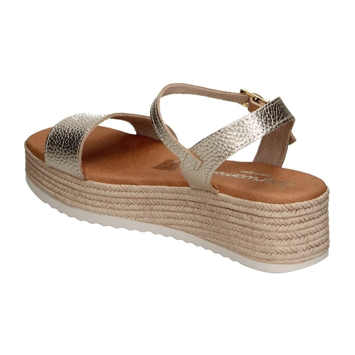 Women's Platforms Spar Woman Gold