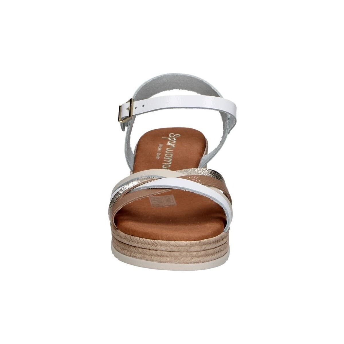 Women's Platforms Spar Woman White