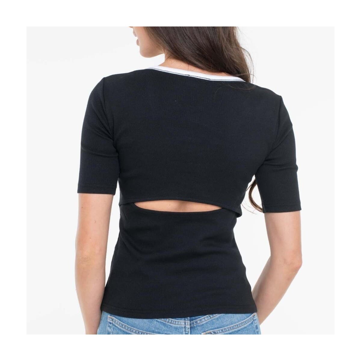 Women's T-Shirts Calvin Klein Black
