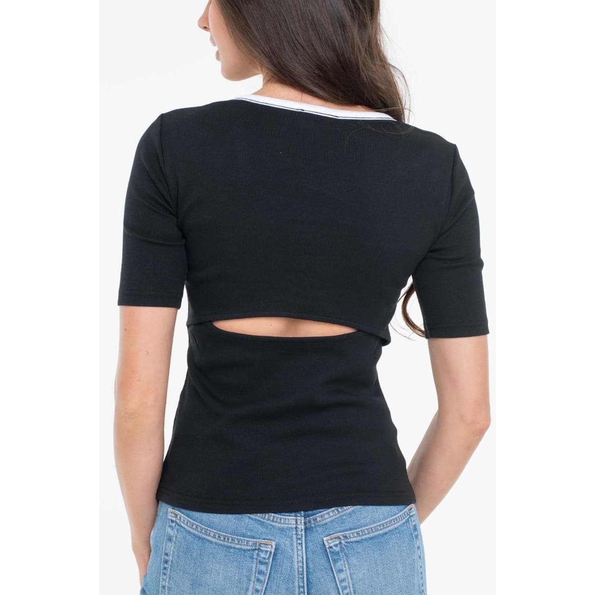 Women's T-Shirts Calvin Klein Black