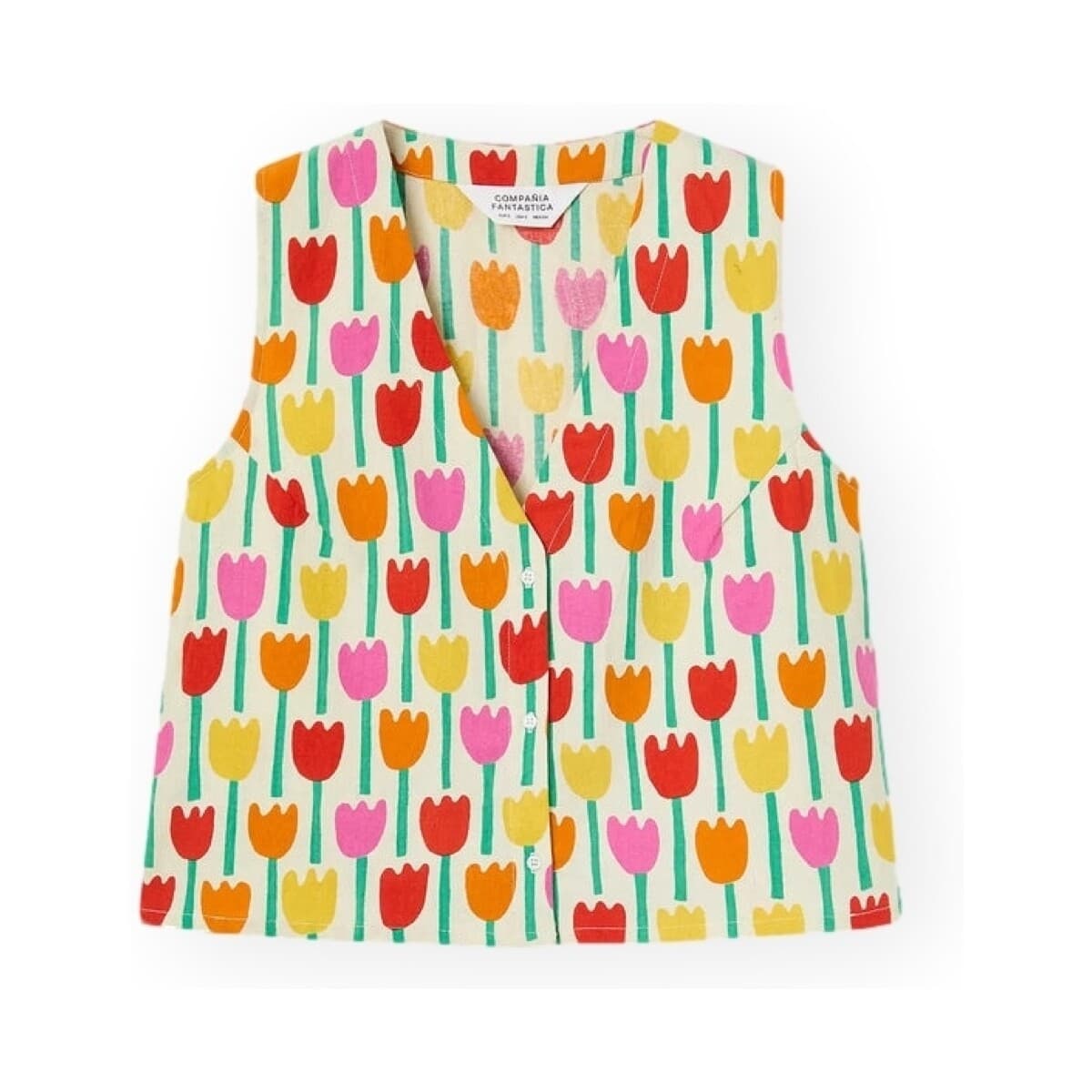 Μπλούζα Compania Fantastica COMPAÑIA FANTÁSTICA Top 43013 - Flowers 26