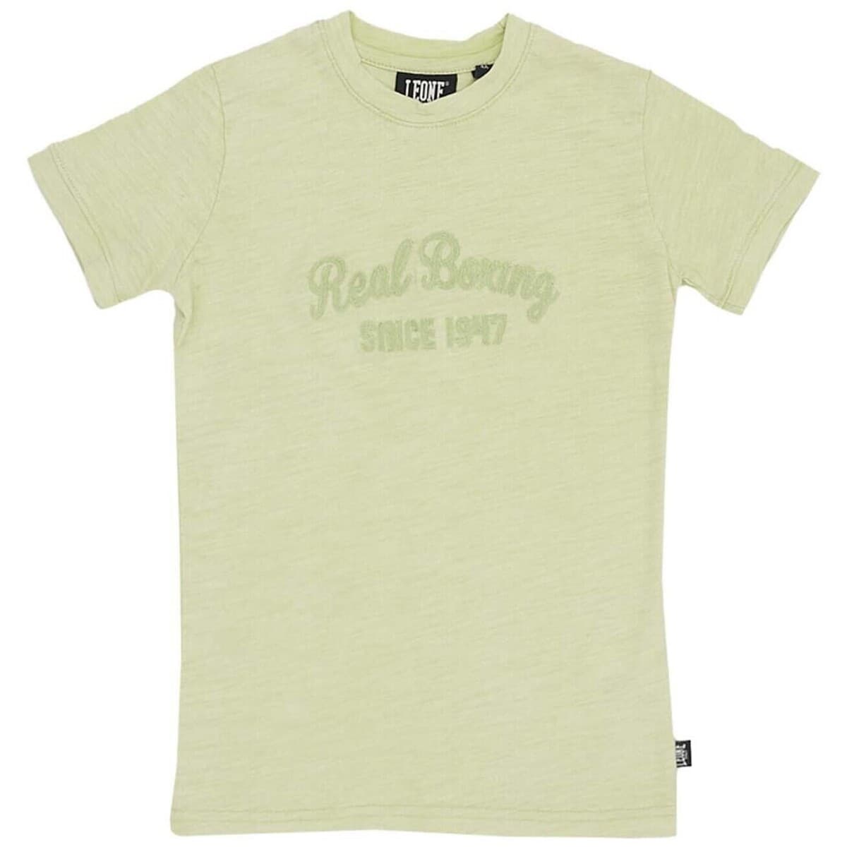 Boys' T-Shirts Leone 1947 Green