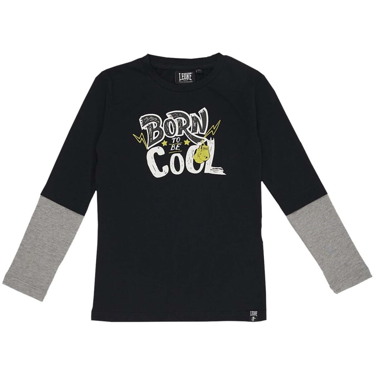 Μπλουζάκια με μακριά μανίκια Leone 1947 Boy T-Shirt Long Sleeves Welcome