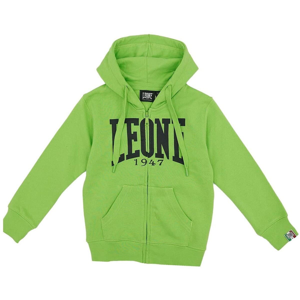 T-shirt με κουκούλα Leone 1947 Boy Hoody Full Zip Basic