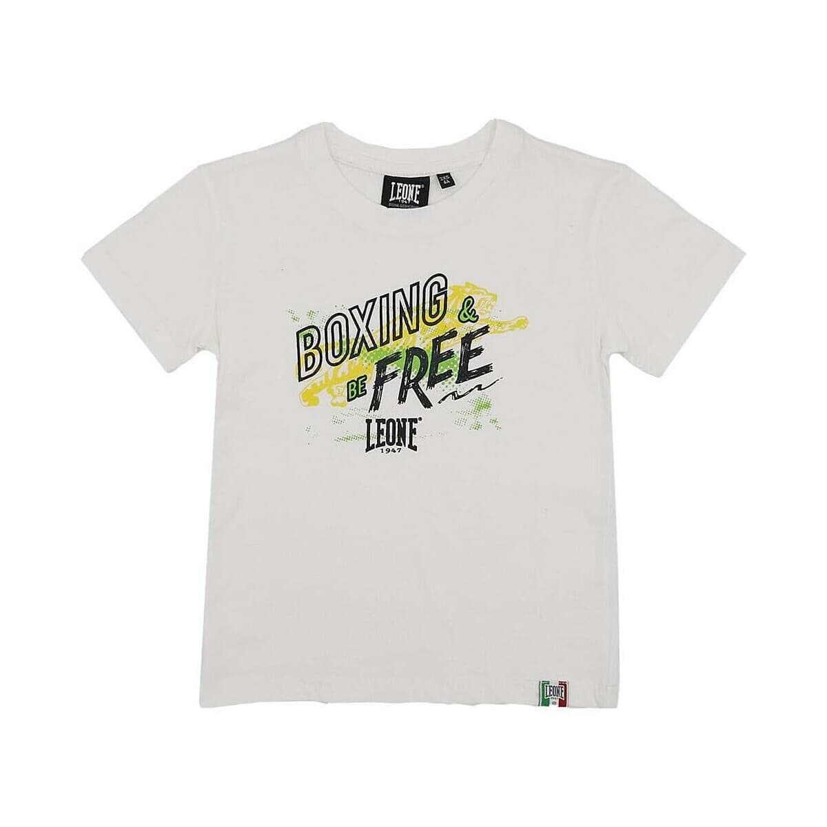 Boys' T-Shirts Leone 1947 White