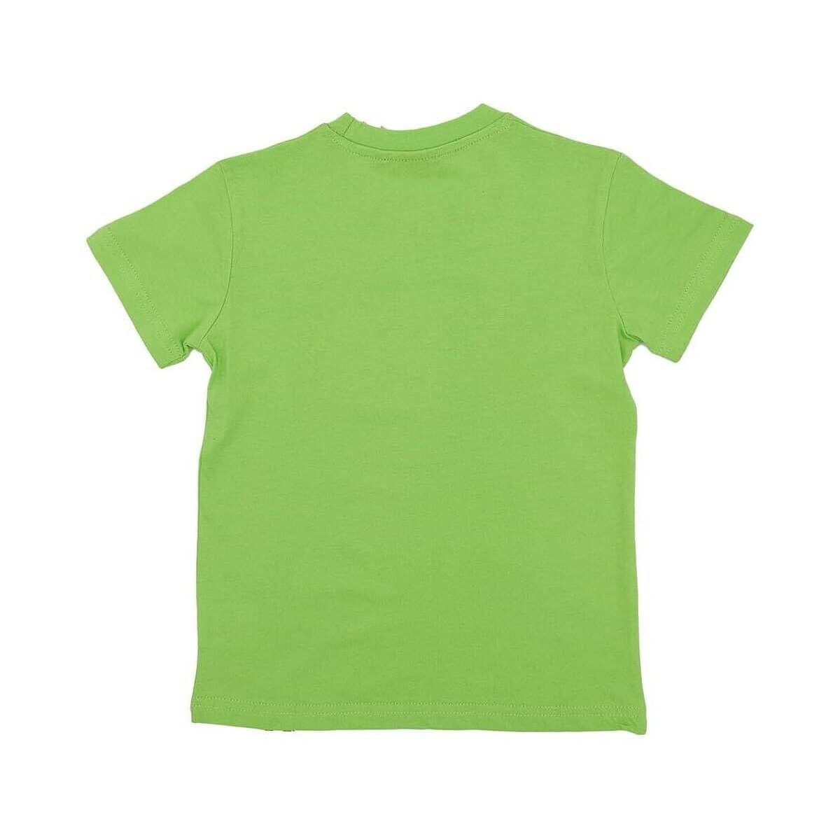 Boys' T-Shirts Leone 1947 Green