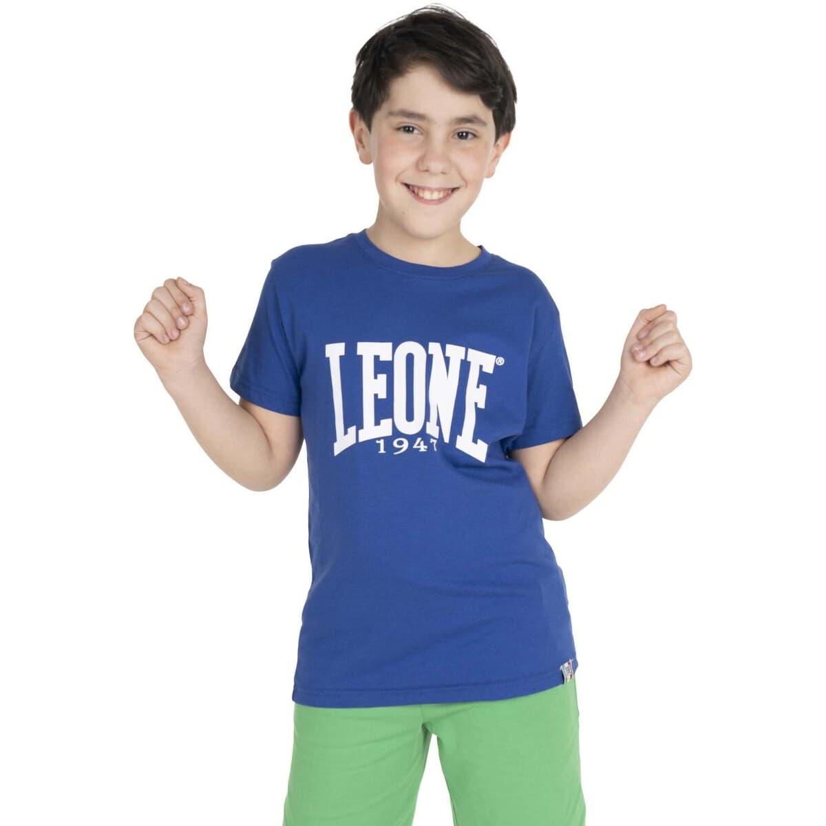 Boys' T-Shirts Leone 1947 Blue