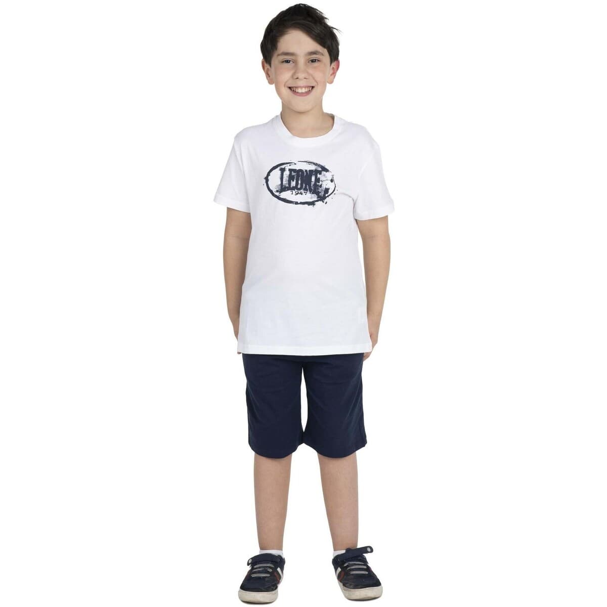 Boys' T-Shirts Leone 1947 White