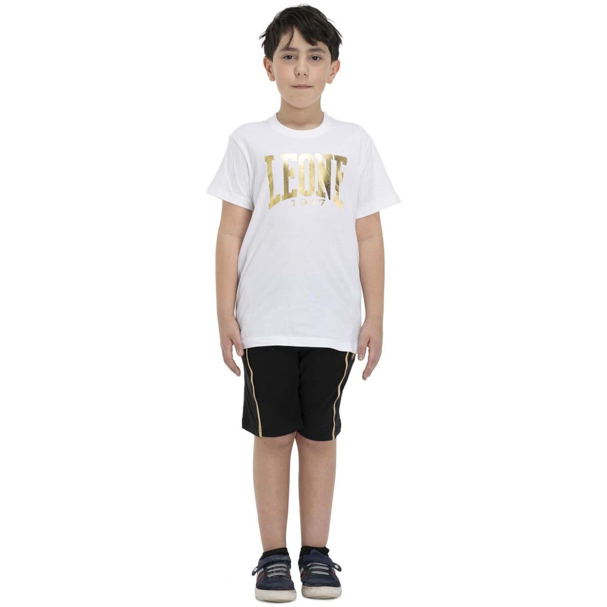 Boys' T-Shirts Leone 1947 White