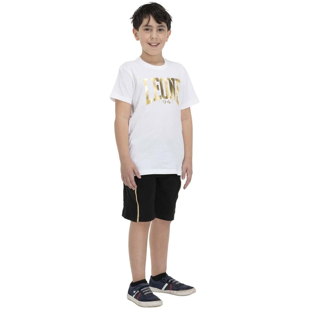 Boys' T-Shirts Leone 1947 White