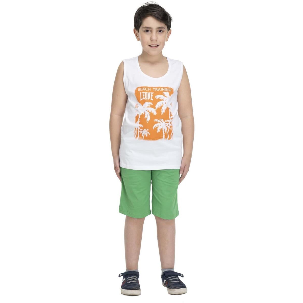 Boys' T-Shirts Leone 1947 White
