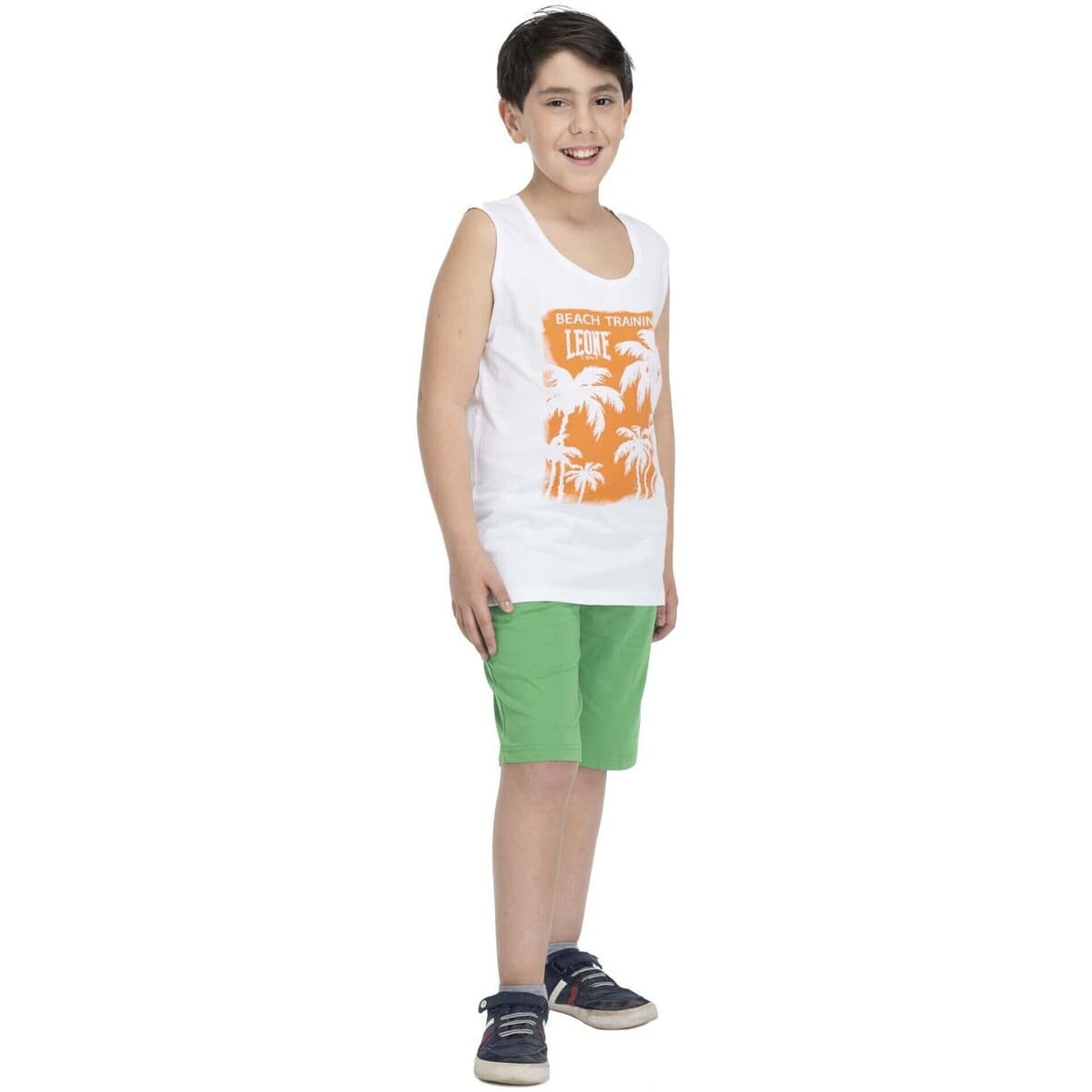 Boys' T-Shirts Leone 1947 White