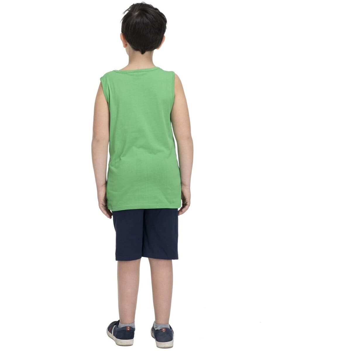 Boys' T-Shirts Leone 1947 Green
