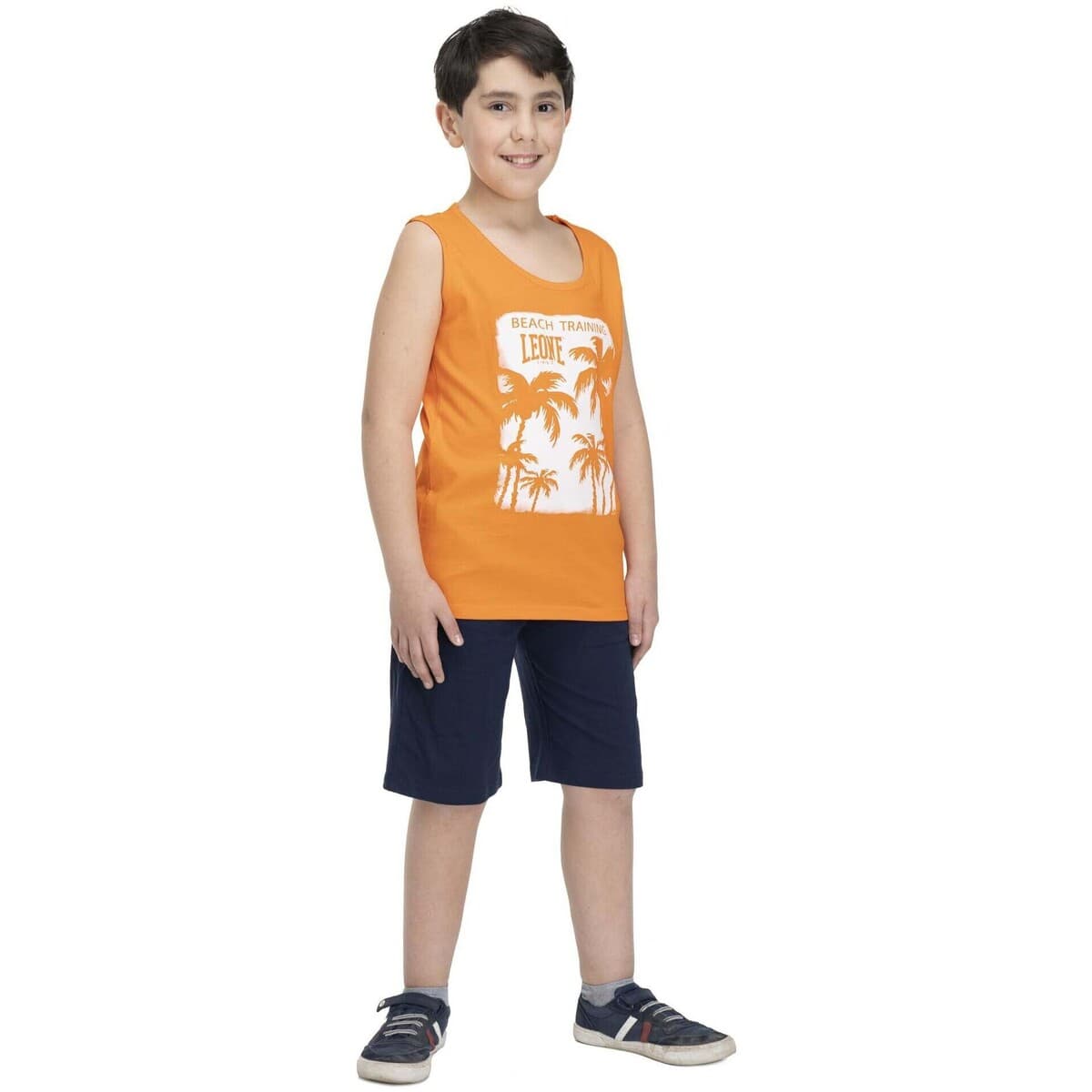 Boys' T-Shirts Leone 1947 Orange
