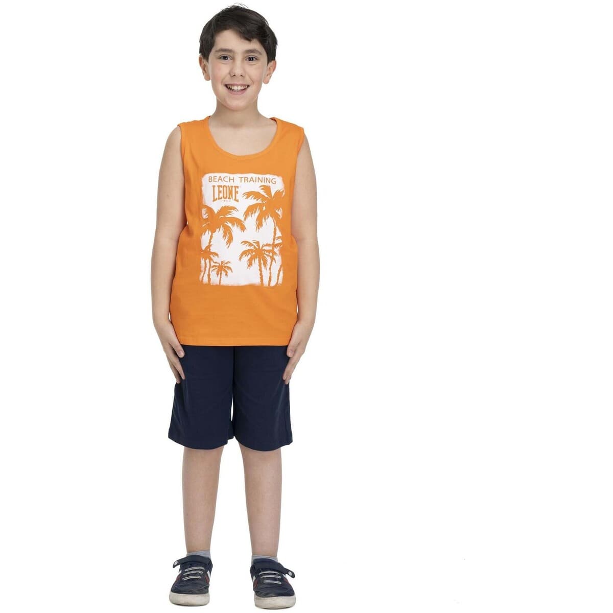 Boys' T-Shirts Leone 1947 Orange