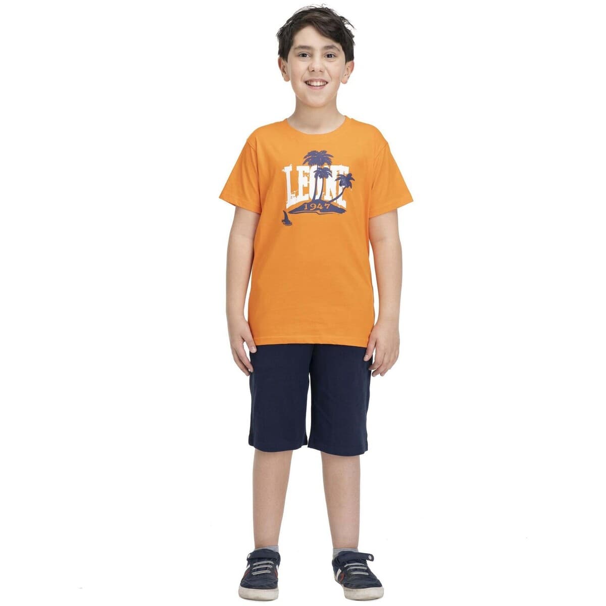 Boys' T-Shirts Leone 1947 Orange