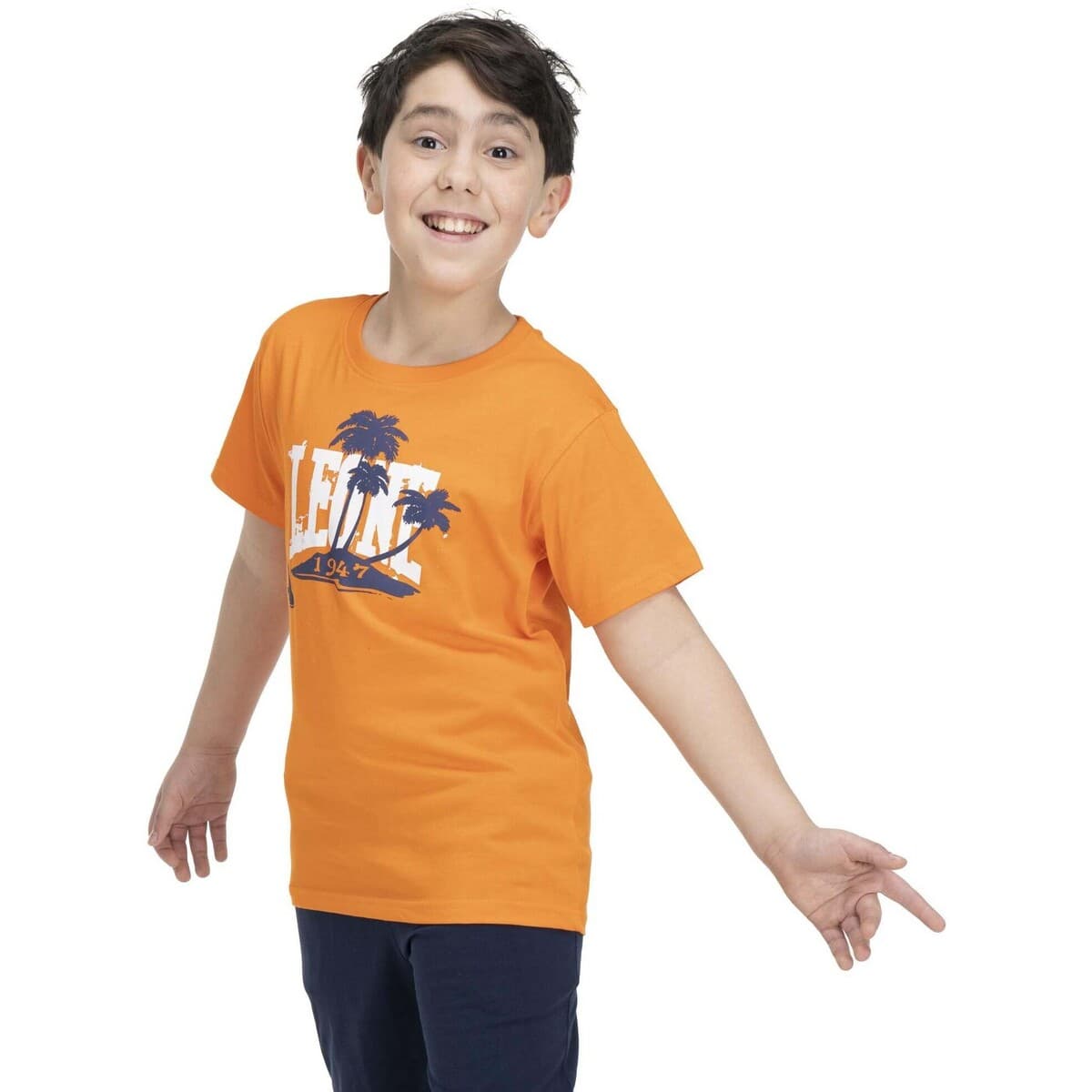 Boys' T-Shirts Leone 1947 Orange