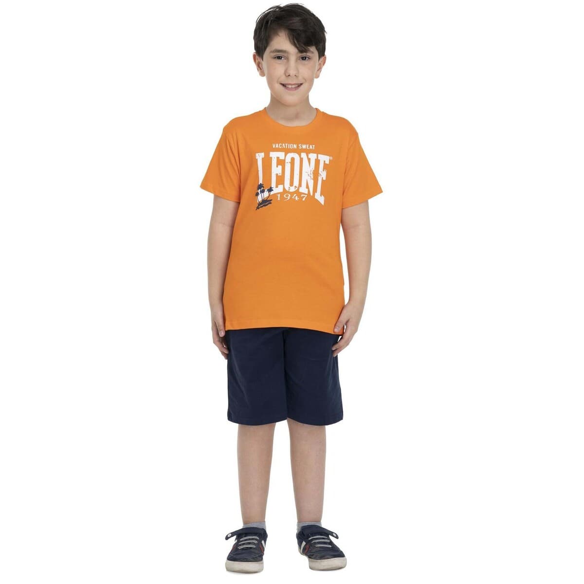 Boys' T-Shirts Leone 1947 Orange
