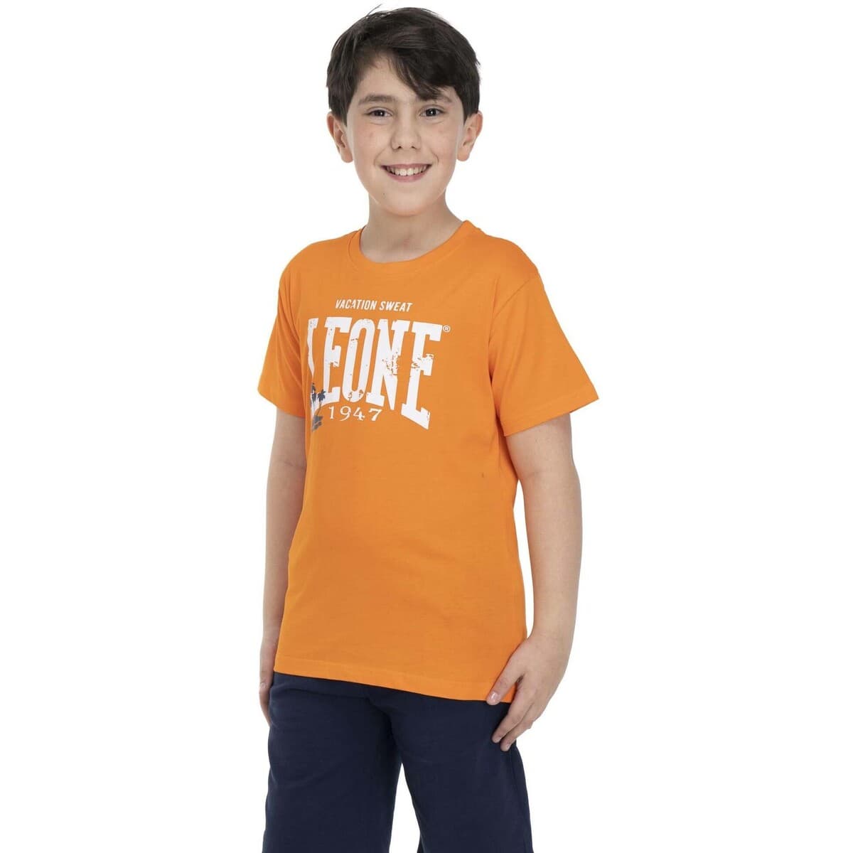 Boys' T-Shirts Leone 1947 Orange