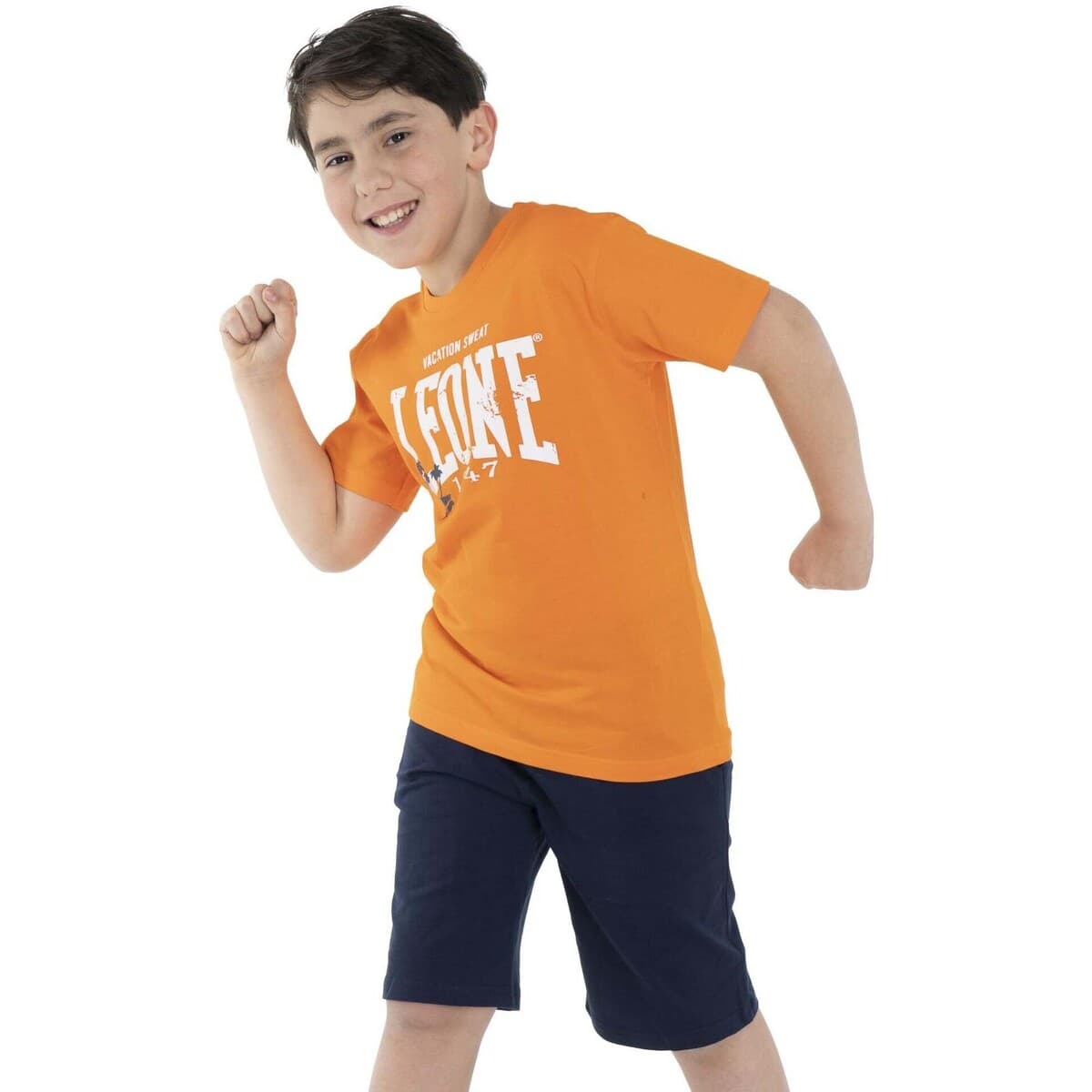 Boys' T-Shirts Leone 1947 Orange