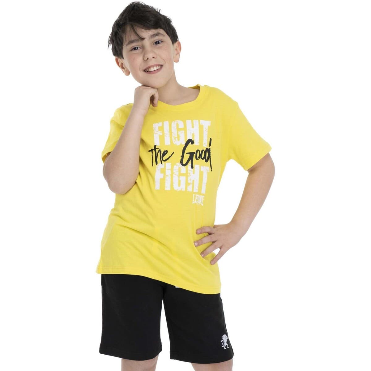 Boys' T-Shirts Leone 1947 Yellow