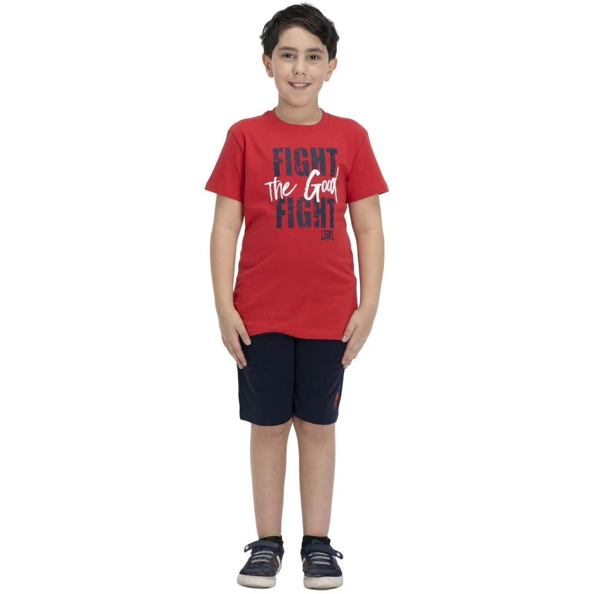 Boys' T-Shirts Leone 1947 Red