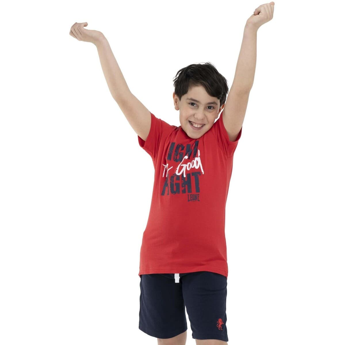 Boys' T-Shirts Leone 1947 Red