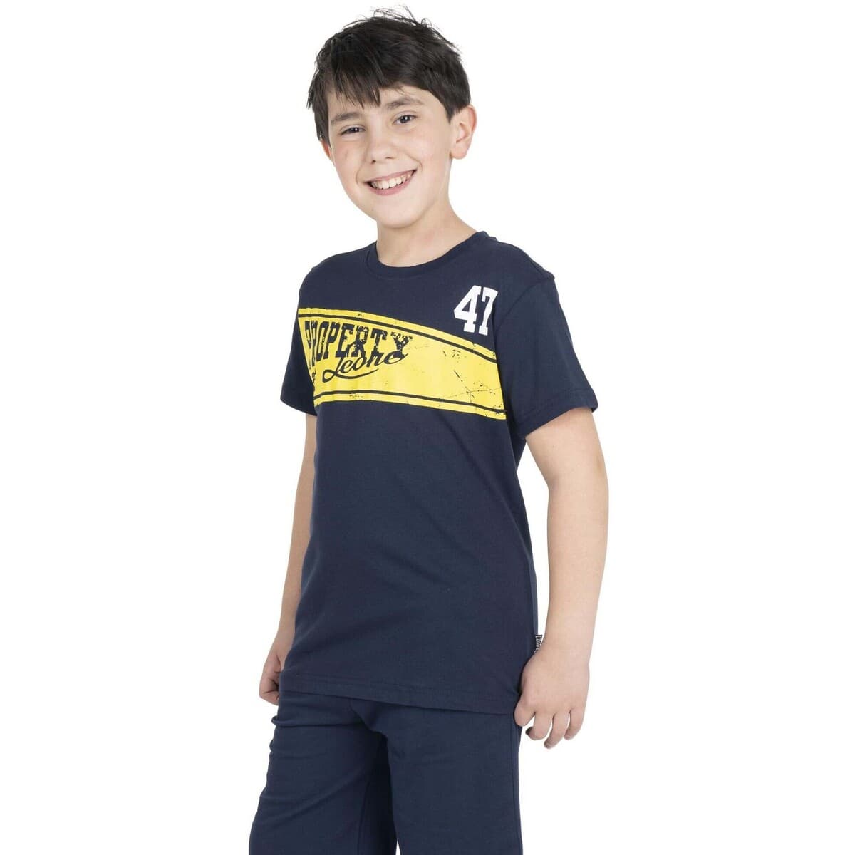 Boys' T-Shirts Leone 1947 Blue