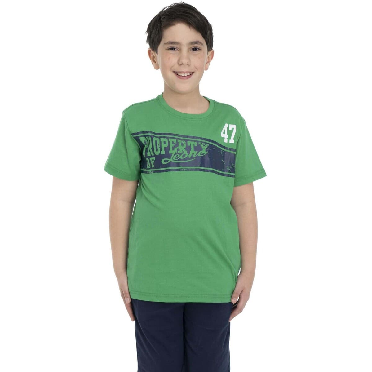 Boys' T-Shirts Leone 1947 Blue